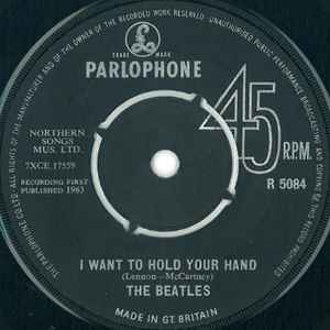The Beatles - I Want To Hold Your Hand album cover
