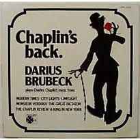 Darius Brubeck - Chaplin's Back album cover