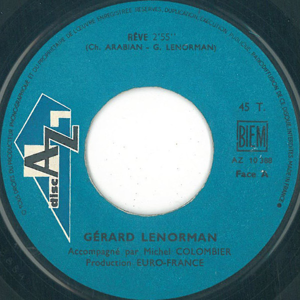 Album herunterladen Gérard Lenorman - Rêve