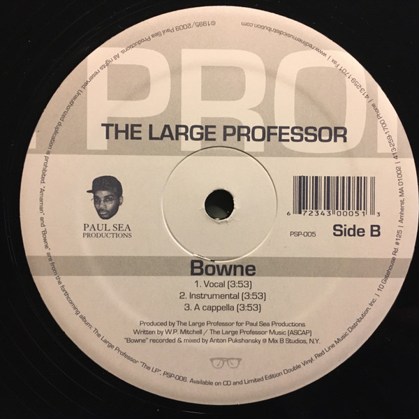lataa albumi The Large Professor - Amaman Bowne