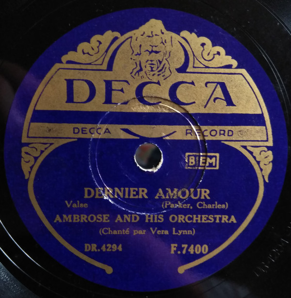 baixar álbum Ambrose Et Son Orchestre, Ambrose And His Orchestra - Tristesse Dernier Amour