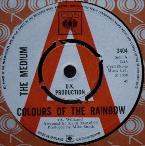 The Medium – Colours Of The Rainbow (1968, Vinyl) - Discogs