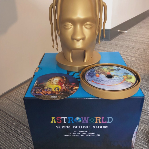 Travis Scott – Astroworld (2018, Super Deluxe 3D Printed (Glow in The  Dark), CD) - Discogs