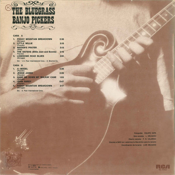 descargar álbum The Bluegrass Banjo Pickers - Foggy Mountain Breakdown