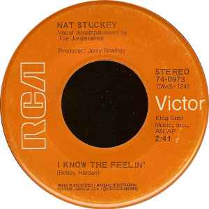 Nat Stuckey - I Know The Feelin' album cover