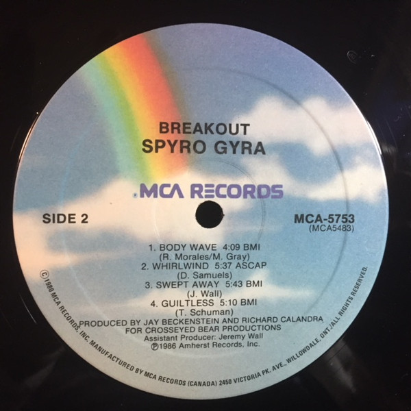 Spyro Gyra - Breakout | MCA Records (MCA-5753) - 4