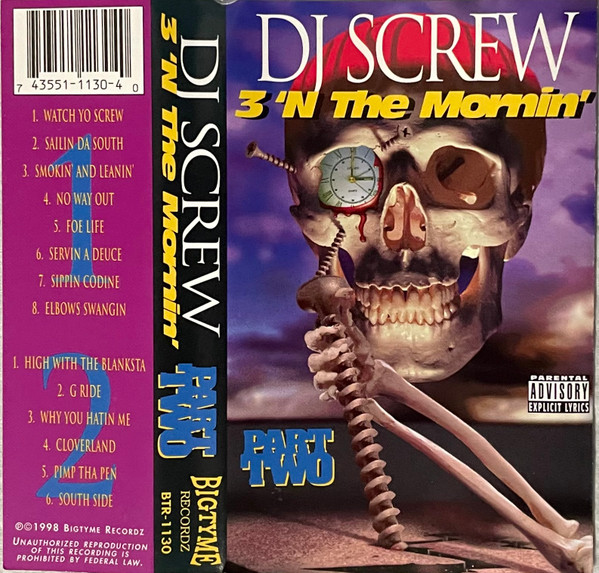 DJ Screw Snapback Blue - Eight One