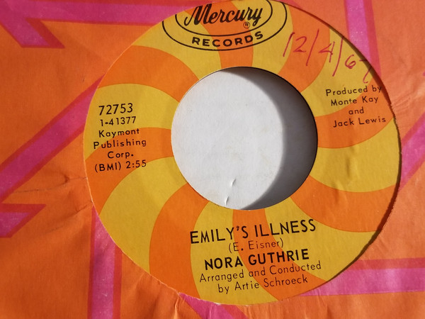 Nora Guthrie – Emily's Illness (2009, Vinyl) - Discogs