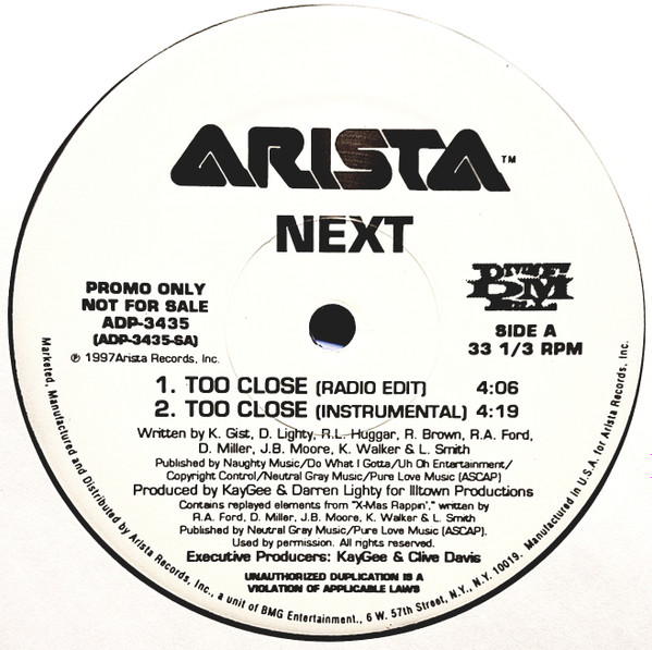 Next – Too Close (1997, Vinyl) - Discogs