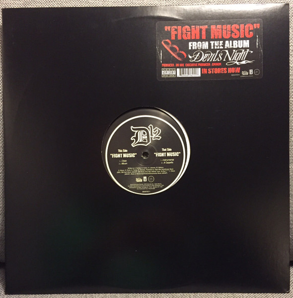 D12 – Fight Music (2001, Vinyl) - Discogs