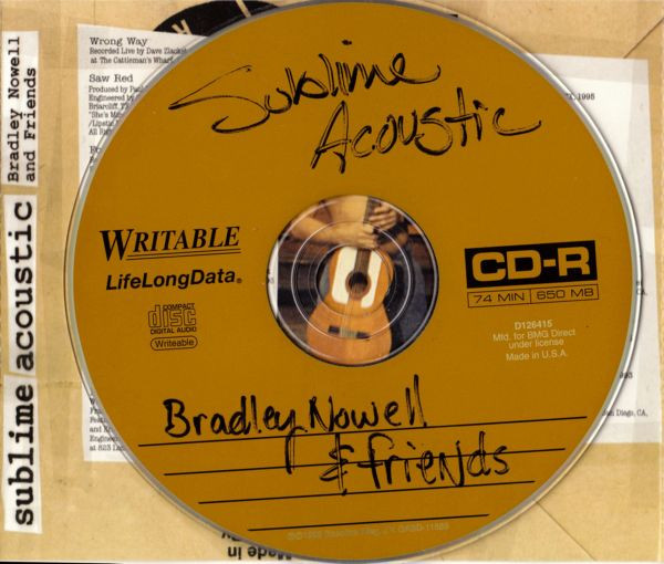 Sublime - Sublime Acoustic (Bradley Nowell & Friends) | Releases 