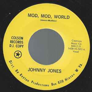 Johnny Jones (9) - Mod Mod World album cover
