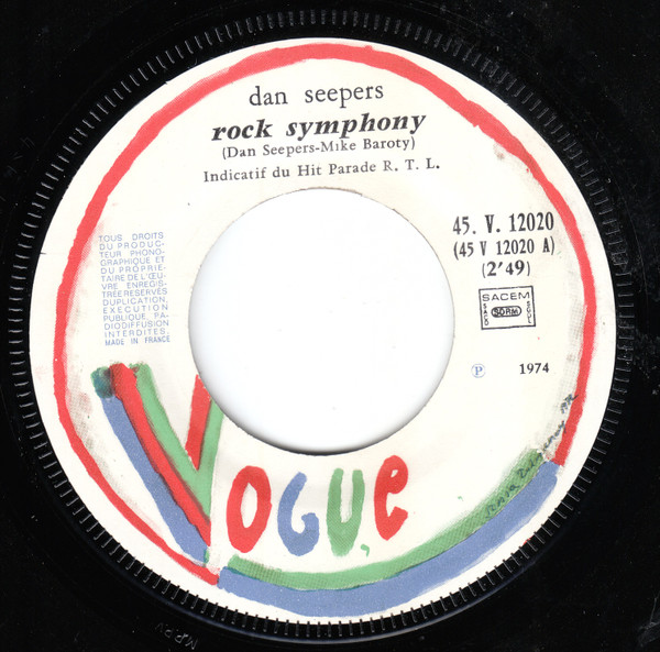 baixar álbum Dan Seepers - Rock Symphony Tu Refuses La Vie