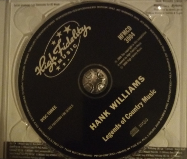 ladda ner album Hank Williams - Legends Of Country Music