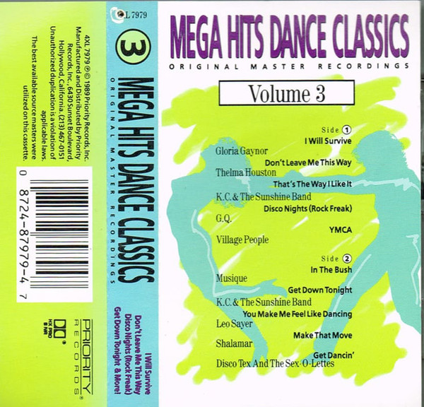 Mega Hits Dance Classics Volume 3 (1989, CD) - Discogs