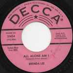 Cover of All Alone Am I / Save All Your Lovin' For Me, 1962, Vinyl