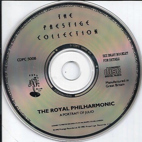 descargar álbum The Royal Philharmonic - A Portrait Of Julio The Royal Philharmonic Plays The Great Love Songs Of Julia Iglesias