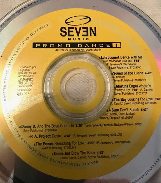 Seven - Promo Dance 1 (1997, CD) - Discogs