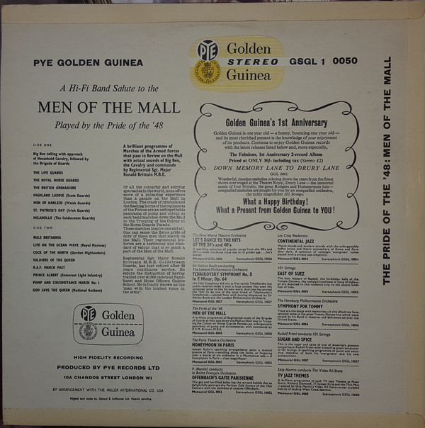 télécharger l'album Pride Of The '48 Band - A Hi Fi Band Salute To The Men Of The Mall