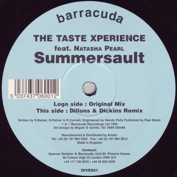 The Taste Xperience* Feat. Natasha Pearl – Summersault