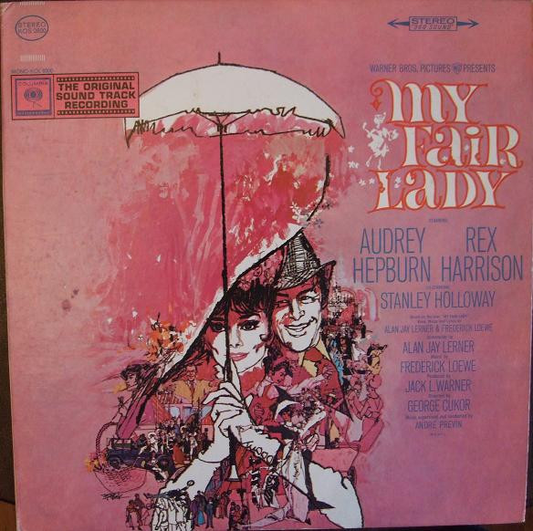 Rex Harrison Audrey Hepburn My Fair Lady Record Vinyl Soundtrack