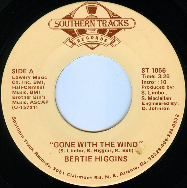 Album herunterladen Bertie Higgins - Gone With The Wind
