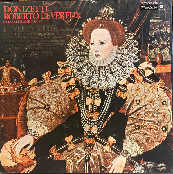 Donizetti : Beverly Sills – Roberto Devereux (Elizabeth And Essex)  (Vinyl)u003c!-- --u003e - Discogs