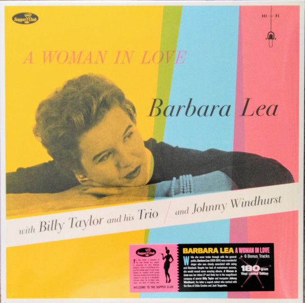 Barbara Lea – A Woman In Love (1981, Vinyl) - Discogs