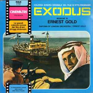 Ernest Gold - Exodus - Original Soundtrack album cover