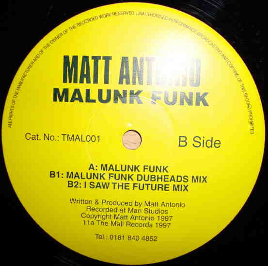 descargar álbum Matt Antonio - Malunk Funk