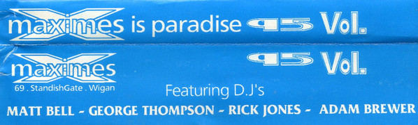 Album herunterladen Various - Maximes Is Paradise 95 Vol 3