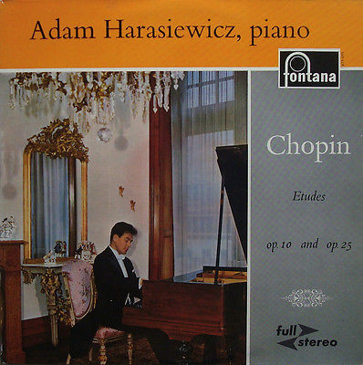 op op Fontana 10 LP Etudes Adam Harasiewicz Chopin 25 