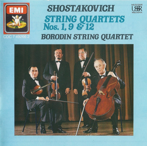 ladda ner album Shostakovich, Borodin String Quartet - String Quartets Nos 1 9 12