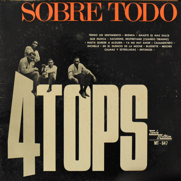 Album herunterladen Four Tops - Four Tops sobre todo