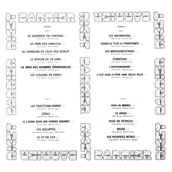 Ricet Barrier - Album 2 Disques | Disques Festival (ALB 318) - 4