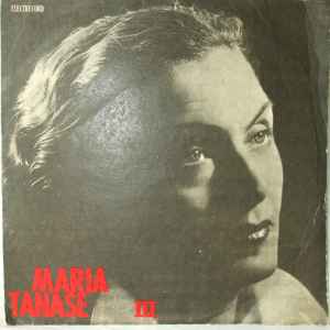 Maria Tănase - Din Cîntecele Mariei Tănase (III) album cover