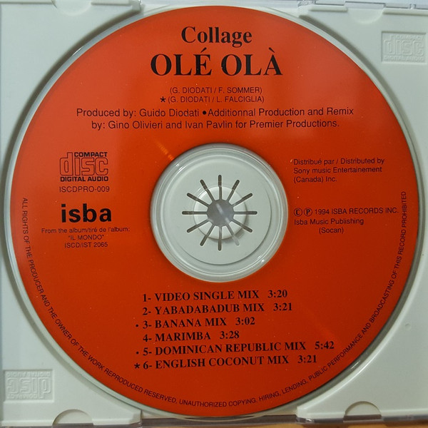 baixar álbum Collage - Olé Ola