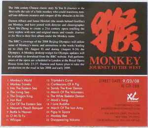 Monkey (12) - Journey To The West album cover