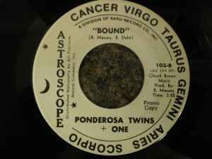 Ponderosa Twins + One – Bound (1971, Vinyl) - Discogs