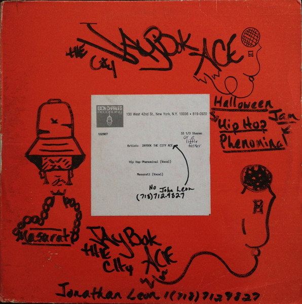 Jaybok The City Ace – My Masurati / Hip Hop Phenomenal (1987 