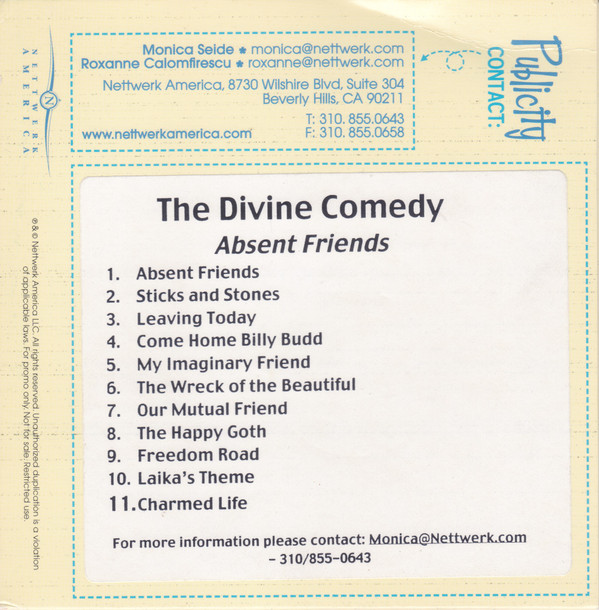 lataa albumi The Divine Comedy - Absent Friends