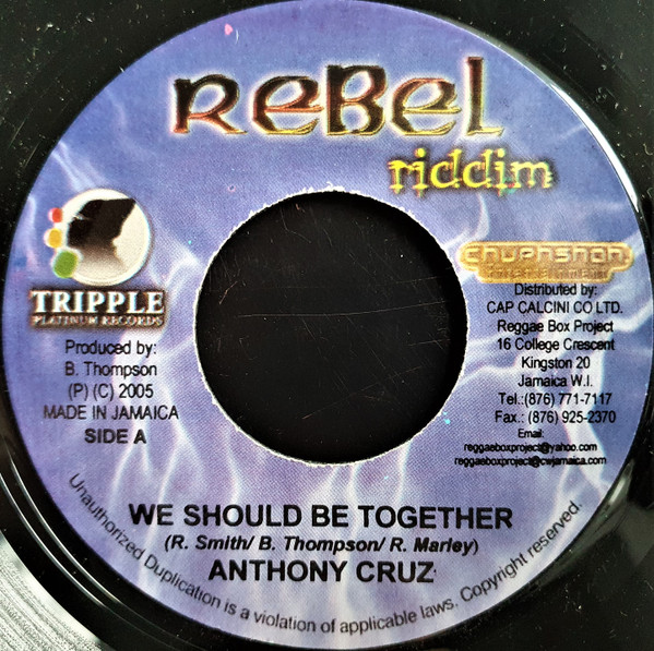 lataa albumi Anthony Cruz King Banton - We Should Be Together River Jordan