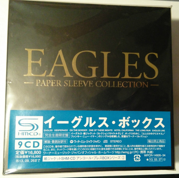 Eagles – Paper Sleeve Collection (2013, SHM-CD, CD) - Discogs