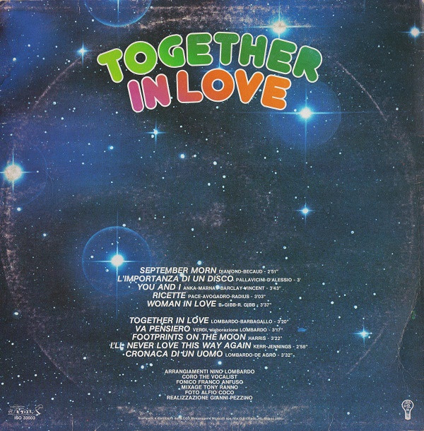 descargar álbum Nino Lombardo - Together In Love