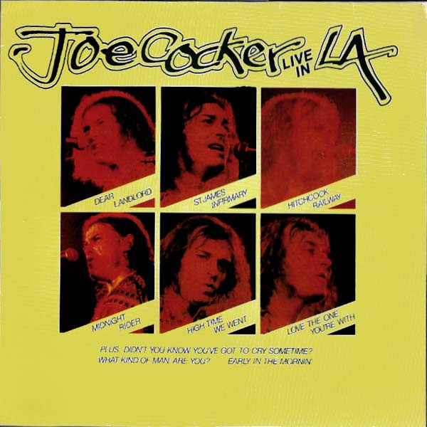 Joe Cocker – Live In L.A. (1976, Vinyl) - Discogs