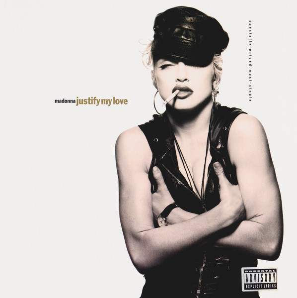 Madonna – Justify My Love (1990, Paper Labels, Vinyl) - Discogs