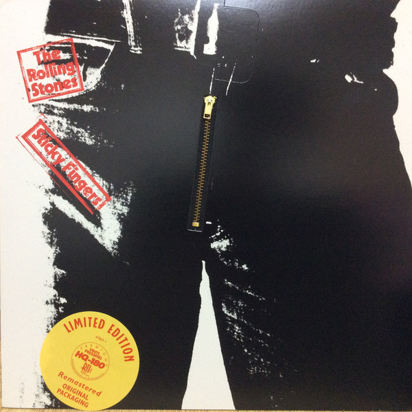 The Rolling Stones – Sticky Fingers (1994, Zipper Cover, 180gr 