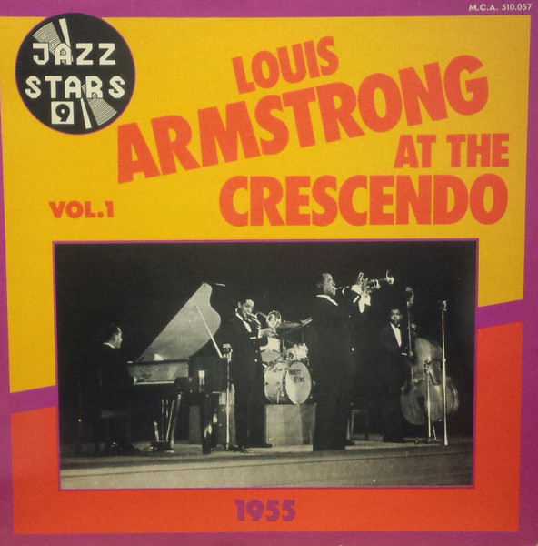 特別訳あり特価】 Crescendo The At Armstrong Louis LPレコード Vol