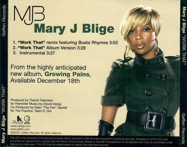 Mary J Blige – Family Affair (2001, Vinyl) - Discogs