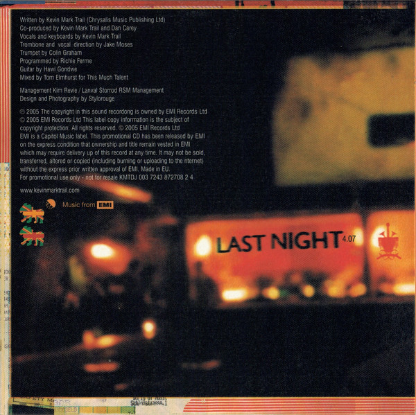 Album herunterladen Kevin Mark Trail - Last Night
